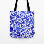 Blue Garden Tote Bag Gallery Image 1
