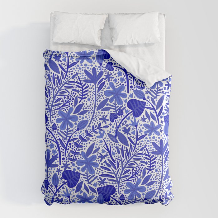 Blue Garden Duvet Cover Gallery Image 6