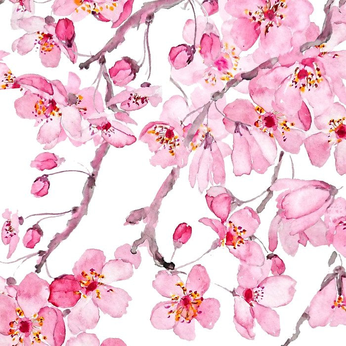 pink cherry blossom watercolor 2020 Coffee Mug Gallery Image 2