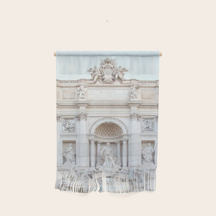 Trevi Fountain - Rome Italy Architecture, Travel Photography Wall Hanging Gallery Image 1
