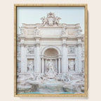 Trevi Fountain - Rome Italy Architecture, Travel Photography Serving Tray Gallery Image 1