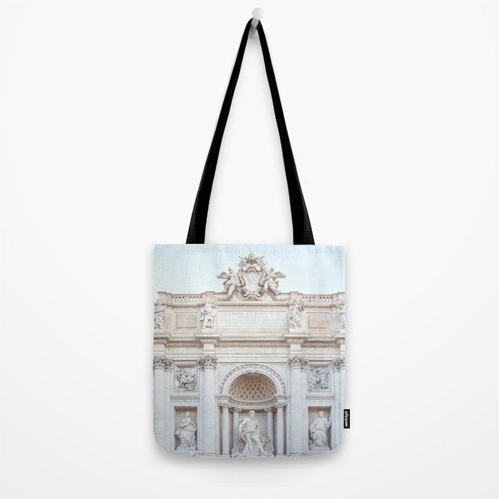 Trevi Fountain - Rome Italy Architecture, Travel Photography Tote Bag Gallery Image 2