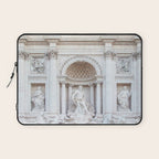 Trevi Fountain - Rome Italy Architecture, Travel Photography Laptop Sleeve Gallery Image 1