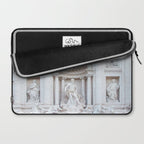 Trevi Fountain - Rome Italy Architecture, Travel Photography Laptop Sleeve Gallery Image 2