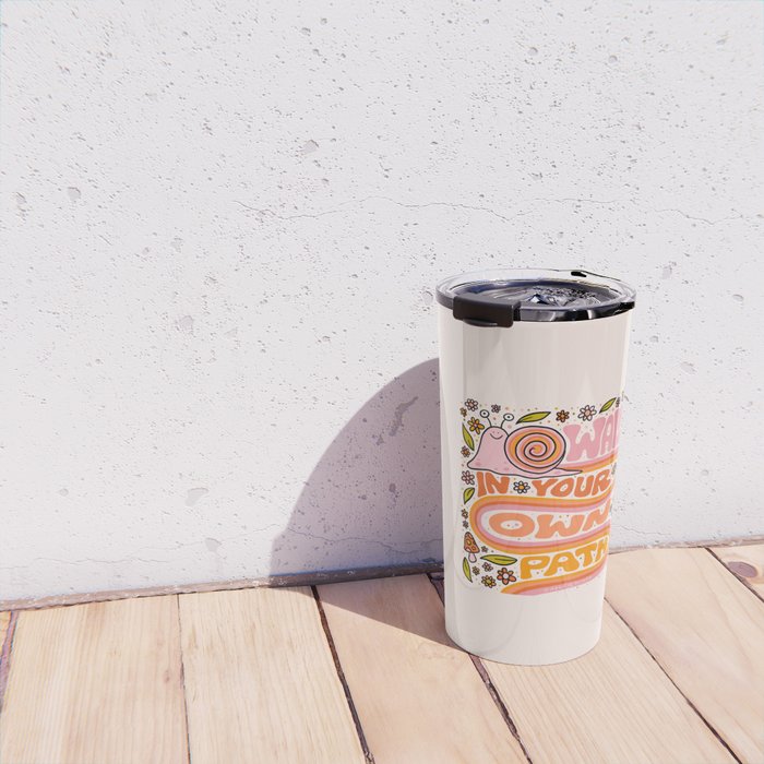 Walk In Your Own Path Travel Mug Gallery Image 4