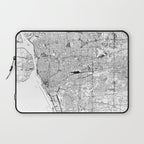 Buffalo White Map Laptop Sleeve Gallery Image 1