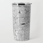 Buffalo White Map Travel Mug Gallery Image 1