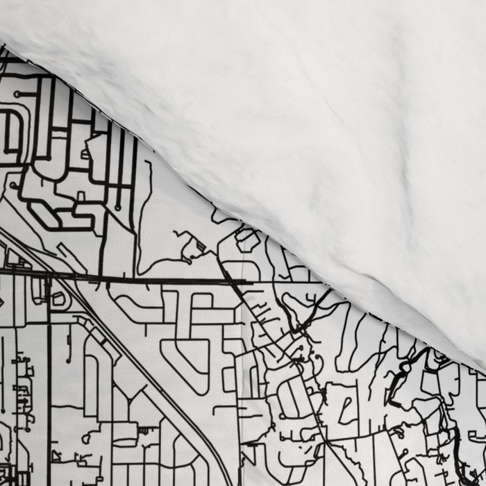 Buffalo White Map Comforter Gallery Image 4
