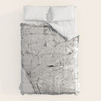 Buffalo White Map Comforter Gallery Image 6