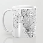 Buffalo White Map Coffee Mug Gallery Image 3