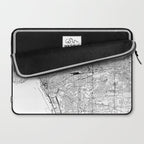 Buffalo White Map Laptop Sleeve Gallery Image 2