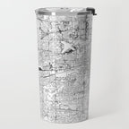 Buffalo White Map Travel Mug Gallery Image 2