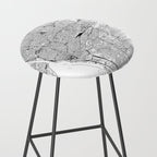 Buffalo White Map Stool Gallery Image 2