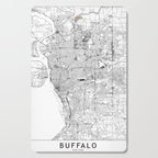 Buffalo White Map Cutting Board Gallery Image 1