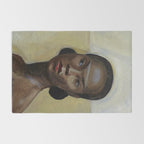 African American Masterpiece 'Portrait of a Black Woman' by Sergey Sudeikin  Rug Gallery Image 2