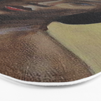 African American Masterpiece 'Portrait of a Black Woman' by Sergey Sudeikin  Bath Mat Gallery Image 3