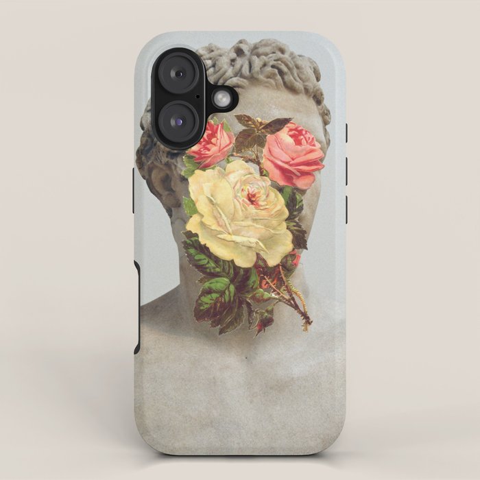 Bust With Flowers iPhone Case Gallery Image 1