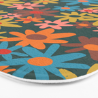 Flowers fantasy #2 Bath Mat Gallery Image 3