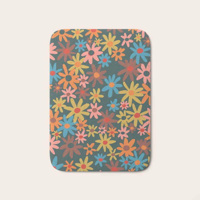 Flowers fantasy #2 Bath Mat Gallery Image 1