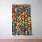 Flowers fantasy #2 Window Curtain Gallery Image 3