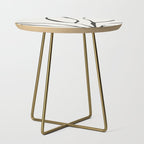 Minimal Line Leaves #2 Side Table Gallery Image 1