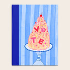 Mold the Future & Vote in Blueberry Blue Notebook Gallery Image 4