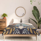William Morris Butterfly - Midnight Garden Comforter Gallery Image 3