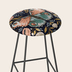 William Morris Butterfly - Midnight Garden Stool Gallery Image 2