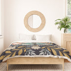 William Morris Butterfly - Midnight Garden Duvet Cover Gallery Image 3