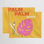 Palm Beach: Vintage Travel Colour Series 01 Placemat Gallery Image 1