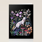 White Ermine Stationery Card Gallery Image 2