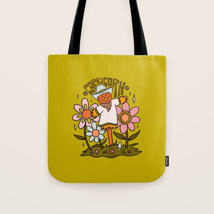 Capricorn Scarecrow Tote Bag Gallery Image 1