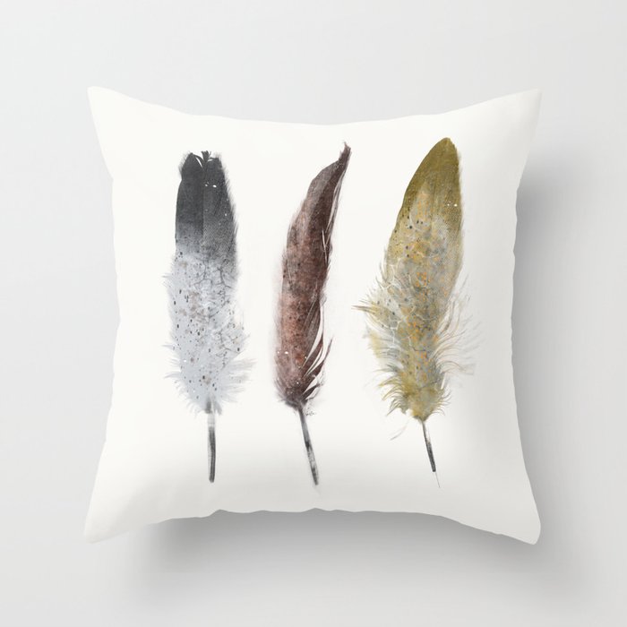 into the wild Throw Pillow Gallery Image 1