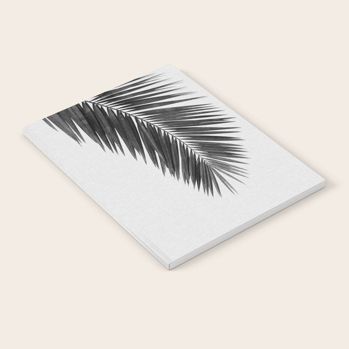 Palm Leaf Black & White I Notebook Gallery Image 1