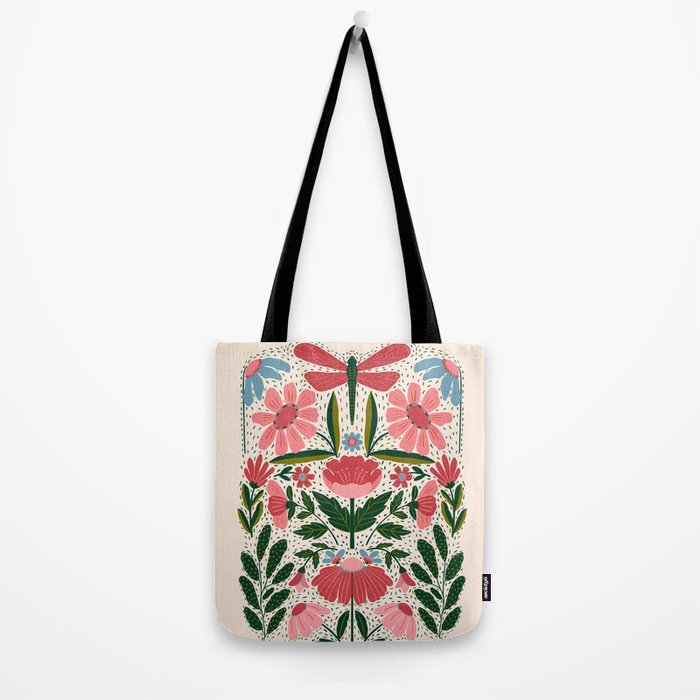 Memories - Dragonfly Garden Tote Bag Gallery Image 2