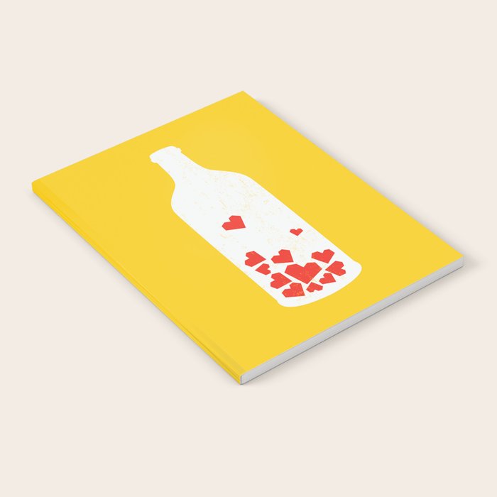 Message in a bottle Notebook Gallery Image 1