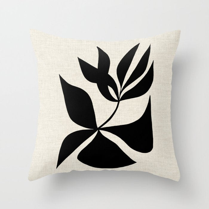 Forked Flower Throw Pillow Gallery Image 6