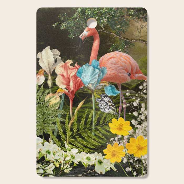 Flamingo Forest Cutting Board Gallery Image 1