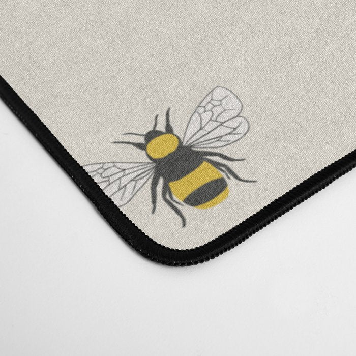 Honey Bumble Bee Desk Mat Gallery Image 4