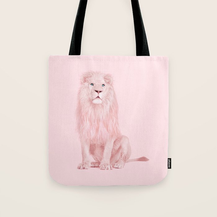 PINK LION Tote Bag Gallery Image 1