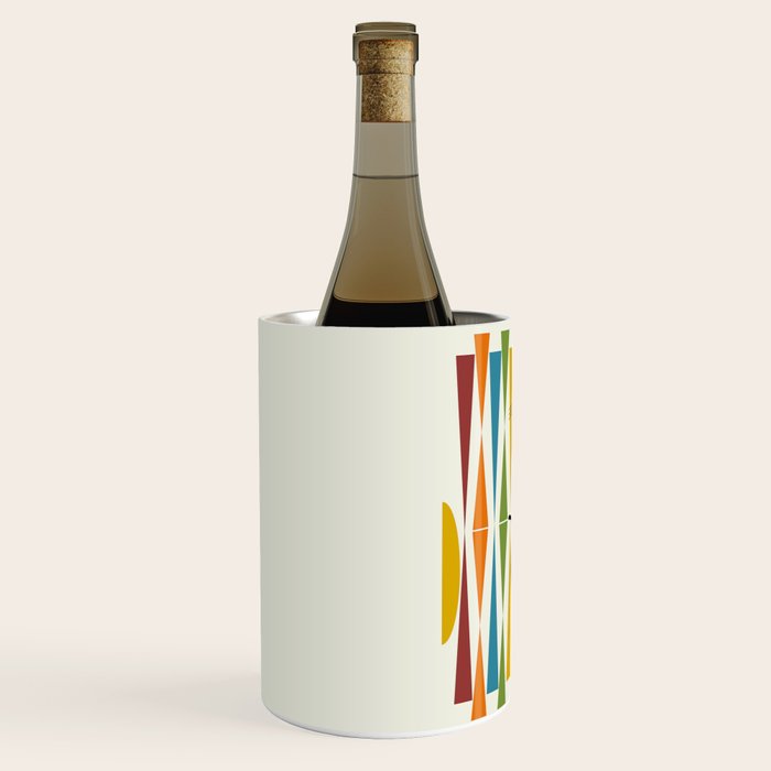 Mid-Century Modern Art Cat 2 Wine Chiller Gallery Image 2