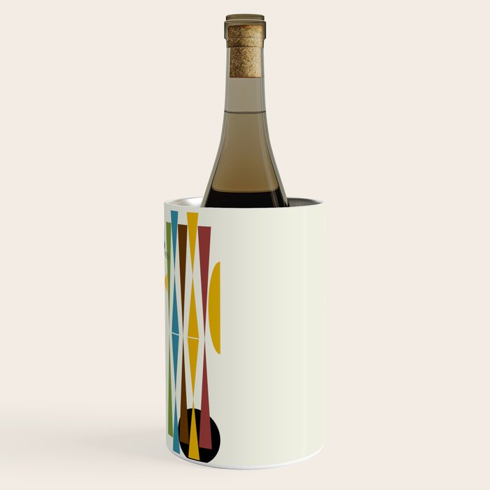 Mid-Century Modern Art Cat 2 Wine Chiller Gallery Image 3