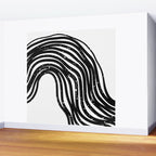 Be Wavy, Never Straight Wall Mural Gallery Image 2