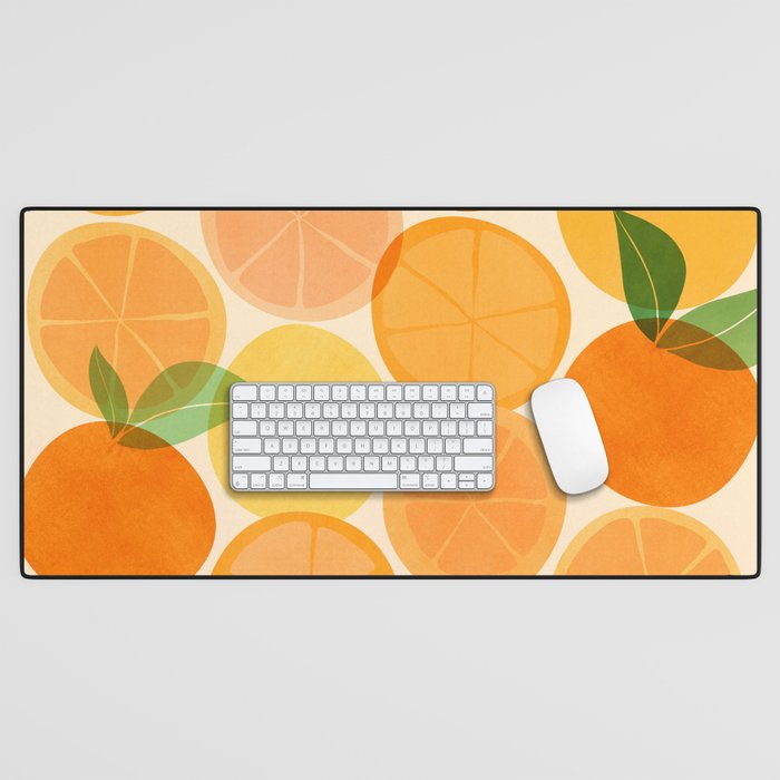 Edible Sunshine Tropical Fruit Series Desk Mat Gallery Image 1