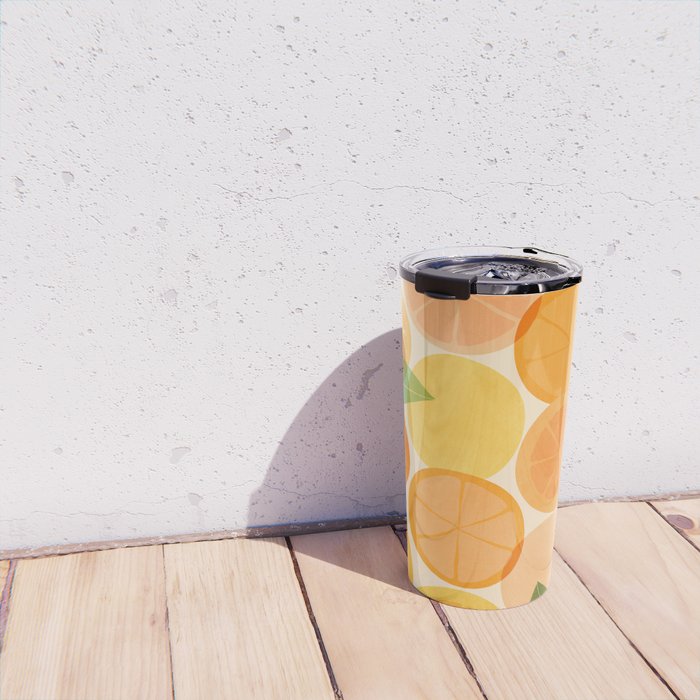 Edible Sunshine Tropical Fruit Series Travel Mug Gallery Image 4