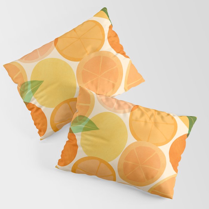 Edible Sunshine Tropical Fruit Series Pillow Sham Gallery Image 3