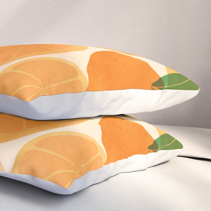 Edible Sunshine Tropical Fruit Series Pillow Sham Gallery Image 3
