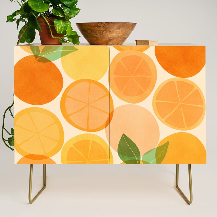 Edible Sunshine Tropical Fruit Series Credenza Gallery Image 1