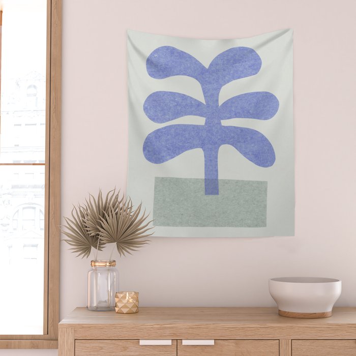 My Weird Plant #4 Wall Tapestry Gallery Image 2
