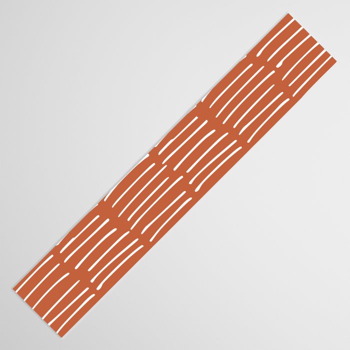 Boho Wall Art, Colour Prints, Terracotta, Line Art Table Runner Gallery Image 3